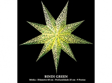 Candeeiro Estrela Starlightz Plus Bind Green